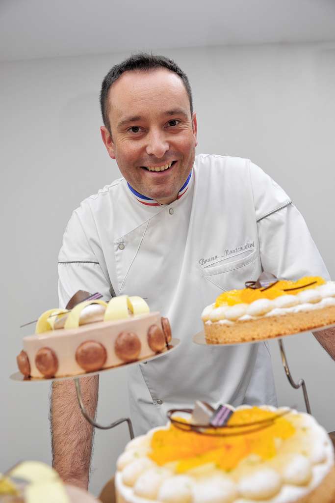 Bruno Montcoudiol dans son atelier